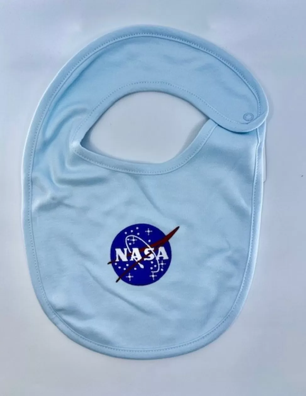 Online NASA Gear NASA Meatball Logo - Baby Bib