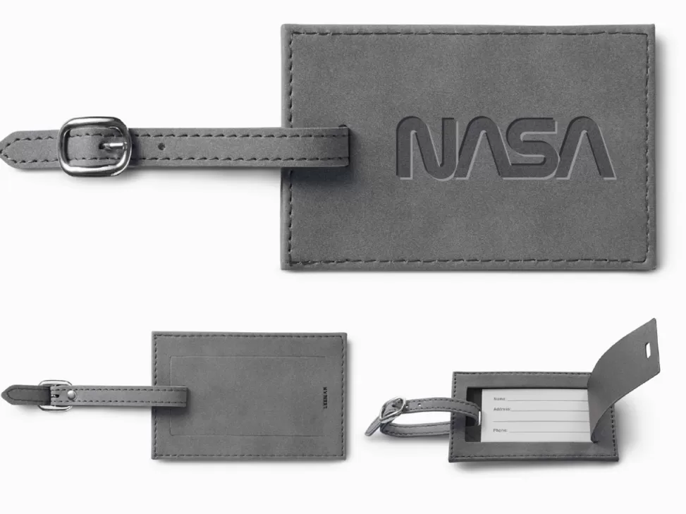 Fashion NASA Gear NASA Worm Logo - Nuba Luggage Tag