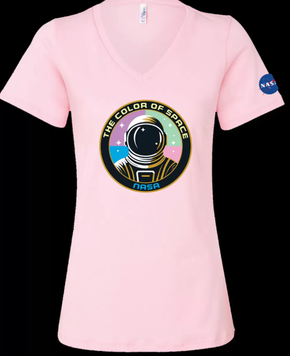 Cheap NASA Gear The Color of Space Ladies T-Shirt